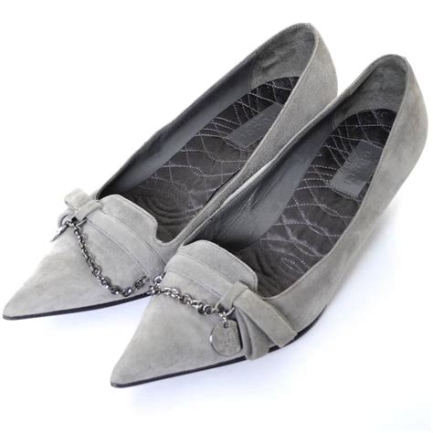 gucci gray suede shoes